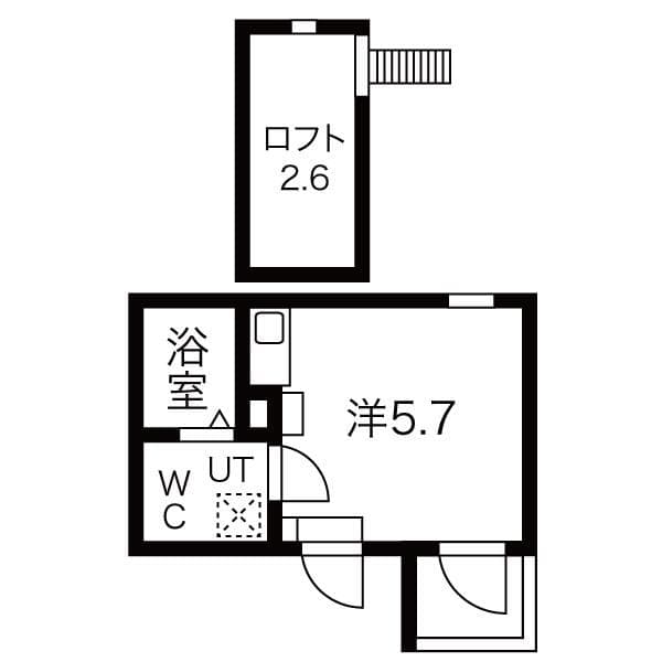 ゼネラルハイツ鶯谷 3階の間取り 1