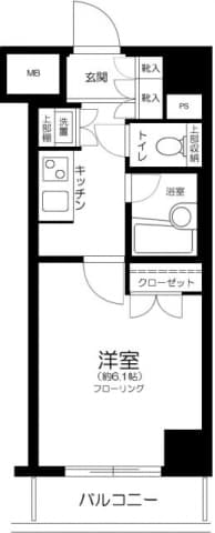 セ　ジョリ　田園調布 3階の間取り 1