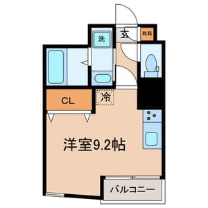 PRIMAVERA桜坂 2階の間取り 1