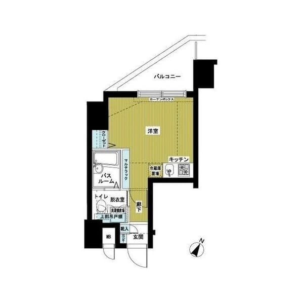 トーシンフェニックス初台弐番館 6階の間取り 1