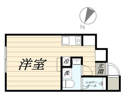 Ｌｉｇｅｒｅ駒沢大学 1階の間取り 1