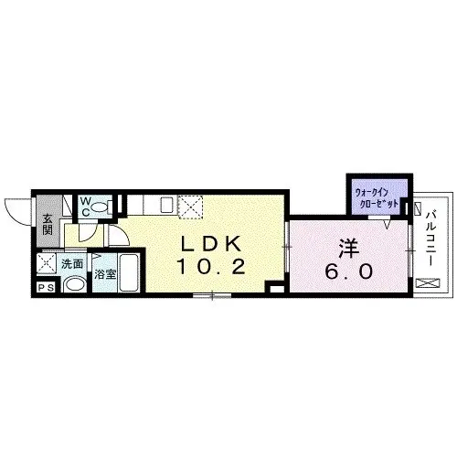 リシェス　アンドロワ 2階の間取り 1