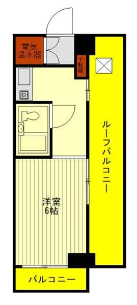 ライオンズマンション西新宿第5 5階の間取り 1
