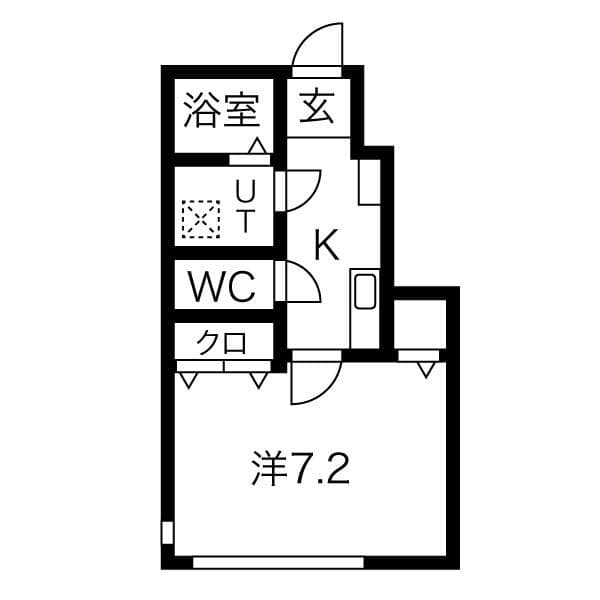 プラチナフォルム東中野 1階の間取り 1