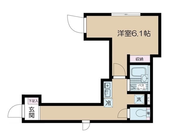 フェリーチェ小竹向原 2階の間取り 1