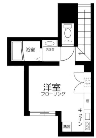 Ｃａｃｈｅｔｔｅ西巣鴨 2階の間取り 1