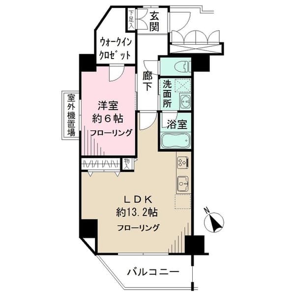 ニューハイム上板橋 7階の間取り 1