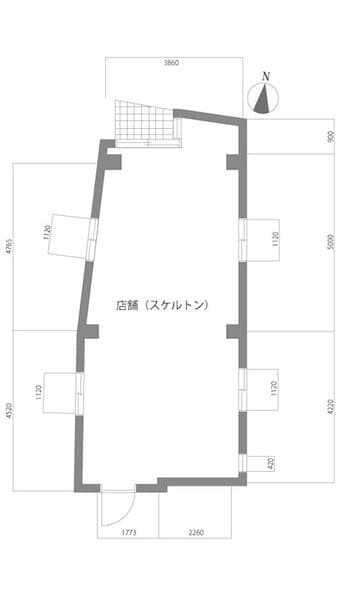 ラ・プルミエ 1階の間取り 1