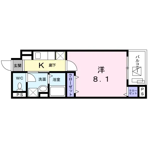 ＦＢ大泉学園町 2階の間取り 1