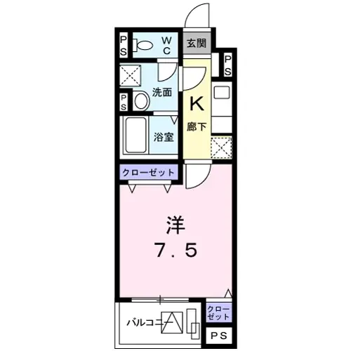 ＦＢ大泉学園町 4階の間取り 1