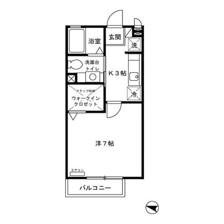 アレイ・ヴィラ 2階の間取り 1