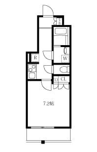 AZEST堀切菖蒲園Ⅱ 6階の間取り 1