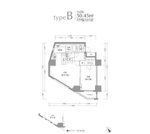 ＪＰ　ｎｏｉｅ　小石川富坂 9階の間取り 1