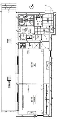 目黒駅10分マンション 1階の間取り 1