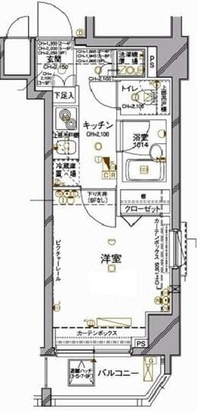 セジョリ御茶ノ水 3階の間取り 1