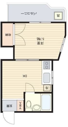 レヂオンス西荻窪 3階の間取り 1