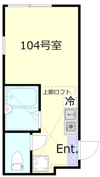 レジーナ曳舟 1階の間取り 1