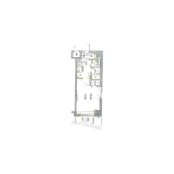 淡路町駅3分マンション 11階の間取り 1