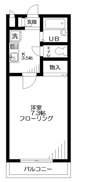 テルマールタカセ(練馬春日町) 2階の間取り 1