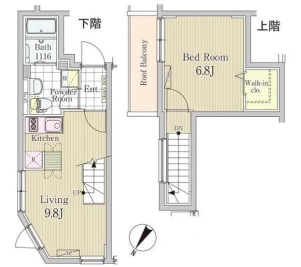 ＬＡＰｉＳ白金高輪 4階の間取り 1