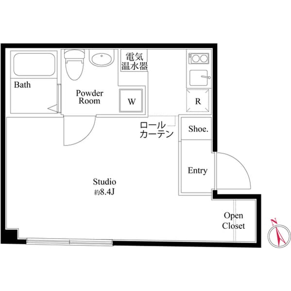 アクシアム スミダ 5階の間取り 1