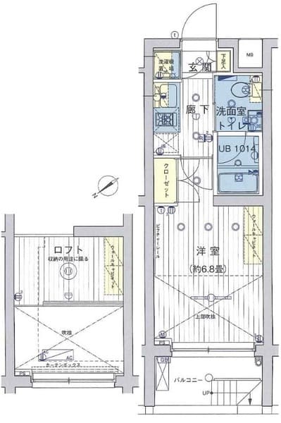 ブライズ上池台 地下1階の間取り 1