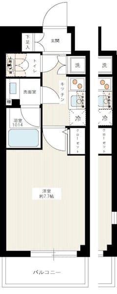 メインステージＴＯＫＹＯ・ＮＯＲＴＨ ＨＹ’ｓ 1階の間取り 1