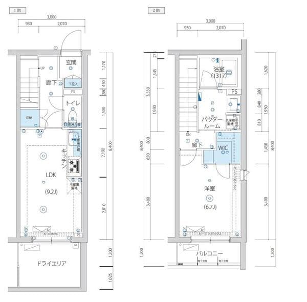 アルテシモブロス 1階の間取り 1