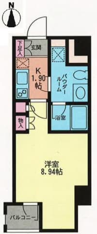 プライムアーバン学芸大学Ⅱ 5階の間取り 1