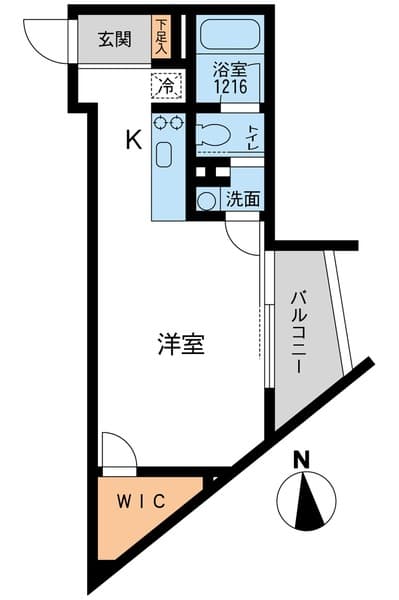 アーデン芝公園 3階の間取り 1