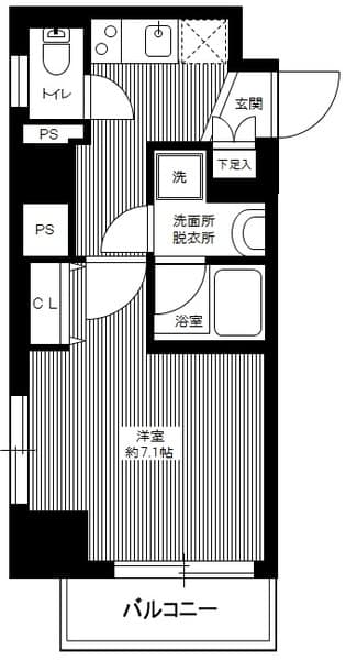 ＨＹ’ｓ両国 3階の間取り 1