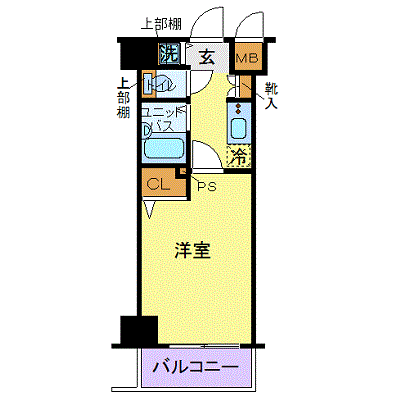トーシンフェニックス笹塚駅前弐番館 2階の間取り 1