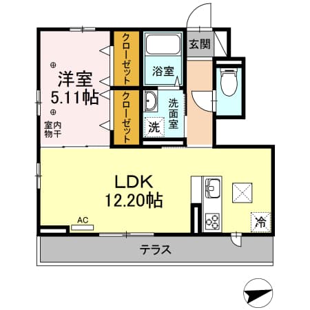 さくら郷 1階の間取り 1