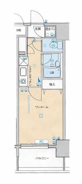 菱和パレス立教大前 5階の間取り 1