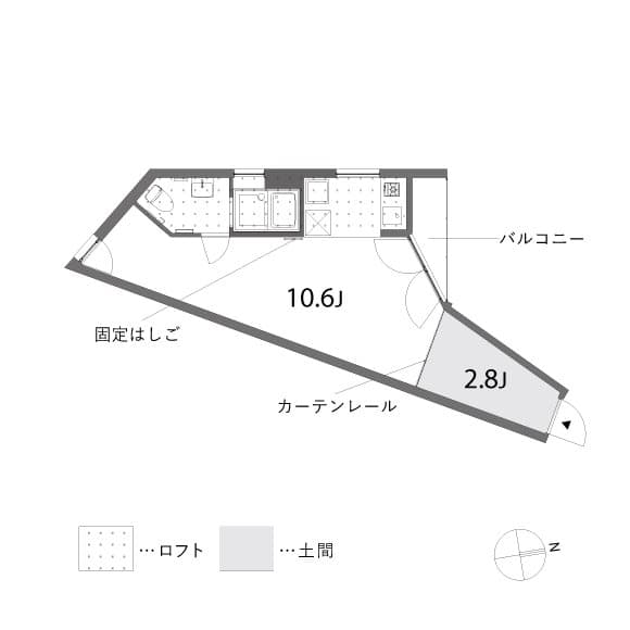 SAKAMURAHOUSE 3階の間取り 1