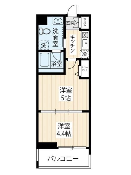 ＭＡＸＩＶ西荻窪ＡＺ 3階の間取り 1