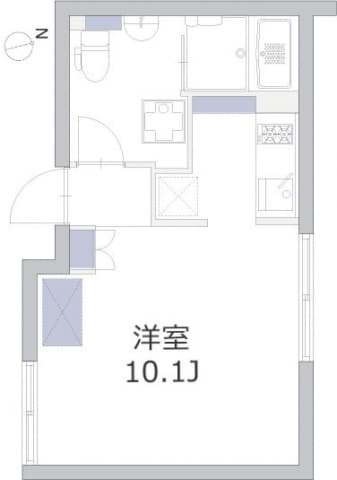 アレーロ大岡山 3階の間取り 1