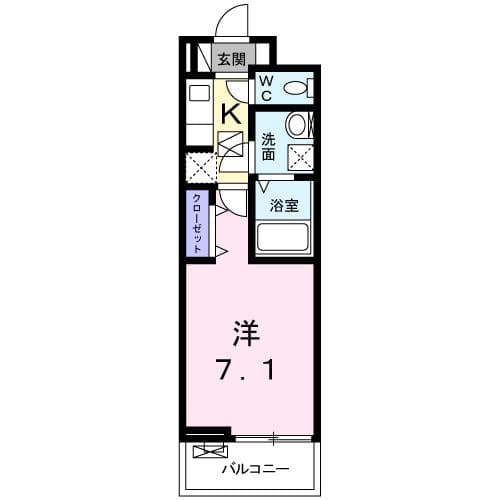 ポタミオン 1階の間取り 1