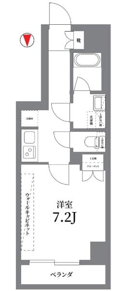 アルテカーサアリビエ綾瀬 5階の間取り 1