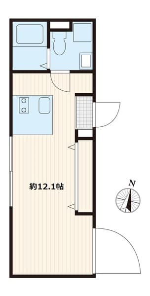 trias301 1階の間取り 1