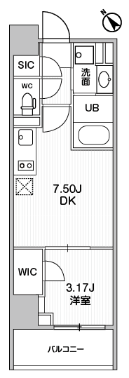 シーズンフラッツ柿の木坂 8階のその他 1