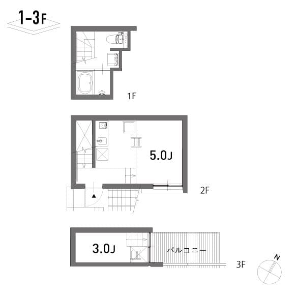 里住夢 2階の間取り 1