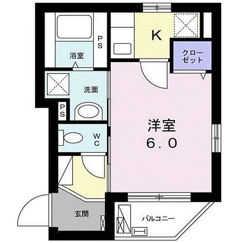 エム・サンリット白金 3階の間取り 1