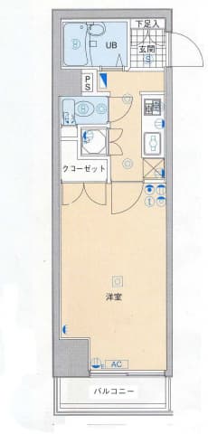 菱和パレス駒場東大 2階の間取り 1