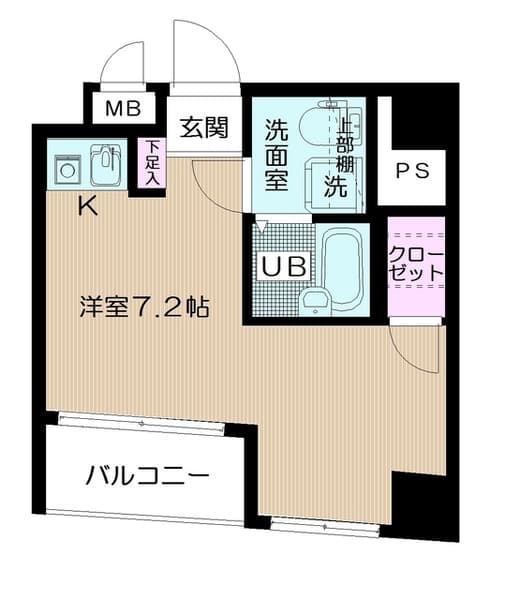 日興パレス文京プラザ 3階の間取り 1