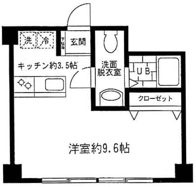 ＣＵＬ　ｄｅ　ＳＡＣ　１４ 1階の間取り 1