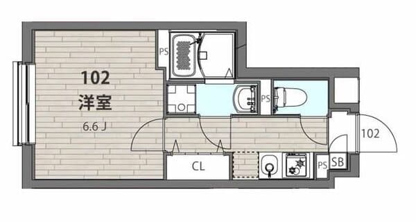 エルファーロ池袋本町 1階の間取り 1