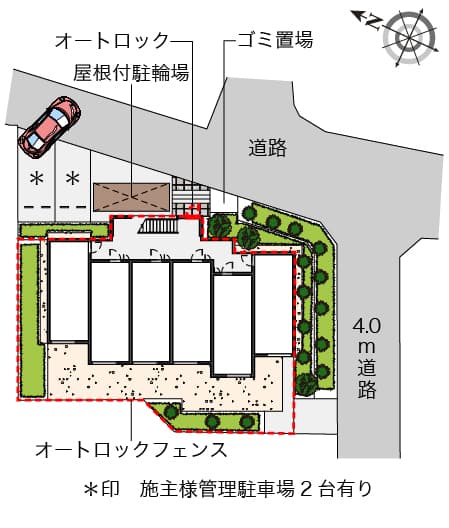 クレイノメイプル 1階のその他 2