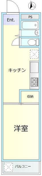 協立ビル 3階の間取り 1