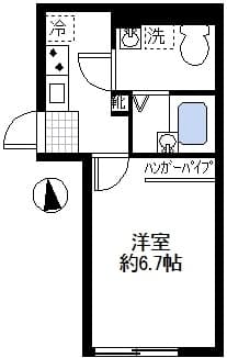 T-RESIDENCE 3階の間取り 1